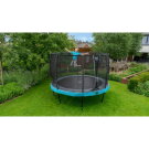 EXIT Elegant Premium studsmatta ø366cm med Deluxe skyddsnät - blå