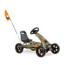 EXIT Foxy Expedition pedal go-kart with trailer - dark green