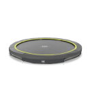 EXIT Silhouette ground trampoline ø305cm - black