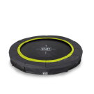 EXIT Silhouette ground trampoline ø183cm - black