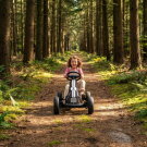 EXIT Foxy gokart f&ouml;r barn svart | pedalgokart fr&aring;n 2 &aring;r