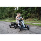 EXIT Foxy gokart med släp för barn svart | från 2 år