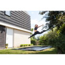 EXIT InTerra sport-marktrampolin 244x366cm - svart