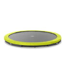 EXIT Silhouette ground trampoline ø427cm - green