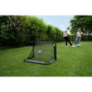 EXIT Pico fotbollsm&aring;l av st&aring;l 90x60cm (set om 2) - svart