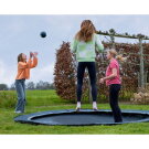 EXIT InTerra sport-marktrampolin ø244cm - svart