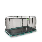 EXIT Allure Premium nedgrävd studsmatta 244x427cm - grön
