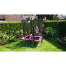 EXIT Silhouette studsmatta 153x214cm - rosa