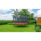 EXIT Elegant Premium studsmatta ø427cm med Deluxe skyddsnät - röd