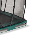 EXIT Allure Premium nedgrävd studsmatta 244x427cm - grön