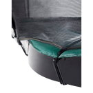 EXIT InTerra ground level trampoline ø366cm with safety net - green