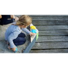 EXIT Aksent wooden sandpit hexagon 160x140cm