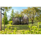 EXIT Allure Classic nedgrävd studsmatta 214x366cm - svart