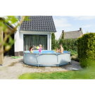 EXIT Soft Grey pool ø360x76cm med filterpump - grå