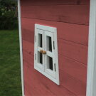 EXIT Fantasia 100 wooden playhouse - red