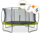 EXIT Silhouette studsmatta ø427cm - grön + gratis tillbehörspaket