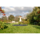 EXIT InTerra sport-marktrampolin ø244cm - svart