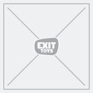 EXIT duk Black Leather pool ø360x122cm - svart