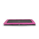 EXIT Silhouette ground trampoline 214x305cm - pink
