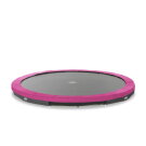 EXIT Silhouette ground trampoline ø366cm - pink