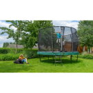 EXIT Elegant Premium studsmatta ø427cm med Deluxe skyddsnät - grön
