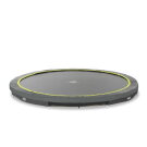 EXIT Silhouette ground trampoline ø427cm - black