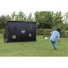 EXIT Finta fotbollsmål av stål 300x200cm - svart