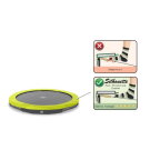 EXIT Silhouette ground trampoline ø244cm - green
