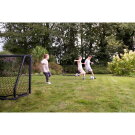 EXIT Scala fotbollsmål av aluminium 120x80cm - svart