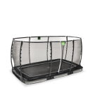 EXIT Allure Premium nedgrävd studsmatta 244x427cm - svart