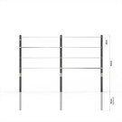 EXIT Ivy dubbla gymnastikställningar