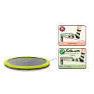 EXIT Silhouette ground trampoline ø366cm - green