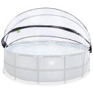 EXIT pooltak ECO ø450cm - även för Intex/Bestway - universell