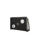 EXIT Maestro fotbollsmål av stål 180x120cm - svart