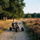 EXIT Foxy gokart f&ouml;r barn svart | pedalgokart fr&aring;n 2 &aring;r