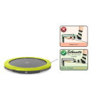 EXIT Silhouette ground trampoline ø305cm - green