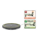 EXIT Silhouette ground trampoline ø244cm - black