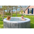 EXIT Wood Deluxe spa ø204x65cm - mörkgrå