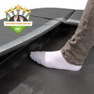 EXIT InTerra sport-marktrampolin 244x366cm - svart