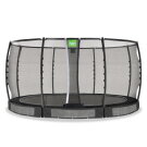 EXIT Allure Premium nedgrävd studsmatta ø427cm - svart