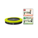 EXIT Silhouette ground trampoline ø183cm - green
