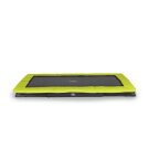 EXIT Silhouette ground trampoline 214x305cm - green