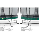 EXIT Elegant Premium studsmatta komplett set ø366cm - grön
