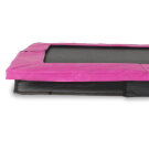 EXIT Silhouette ground trampoline 214x305cm - pink