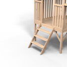 EXIT Panorama 300 lekstuga av trä med rutschkana