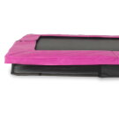 EXIT Silhouette ground trampoline 244x366cm - pink