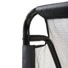 EXIT Coppa fotbollsm&aring;l av st&aring;l 220x170cm - svart