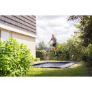 EXIT InTerra sport-marktrampolin 244x366cm - svart