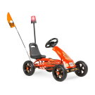 EXIT Foxy Fire pedal go-kart with trailer - red