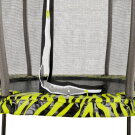 EXIT Tiggy junior studsmatta med skyddsnät ø140cm - svart/grön